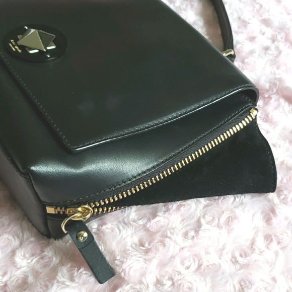 Kate Spade black leather bag - Picture 5 of 8